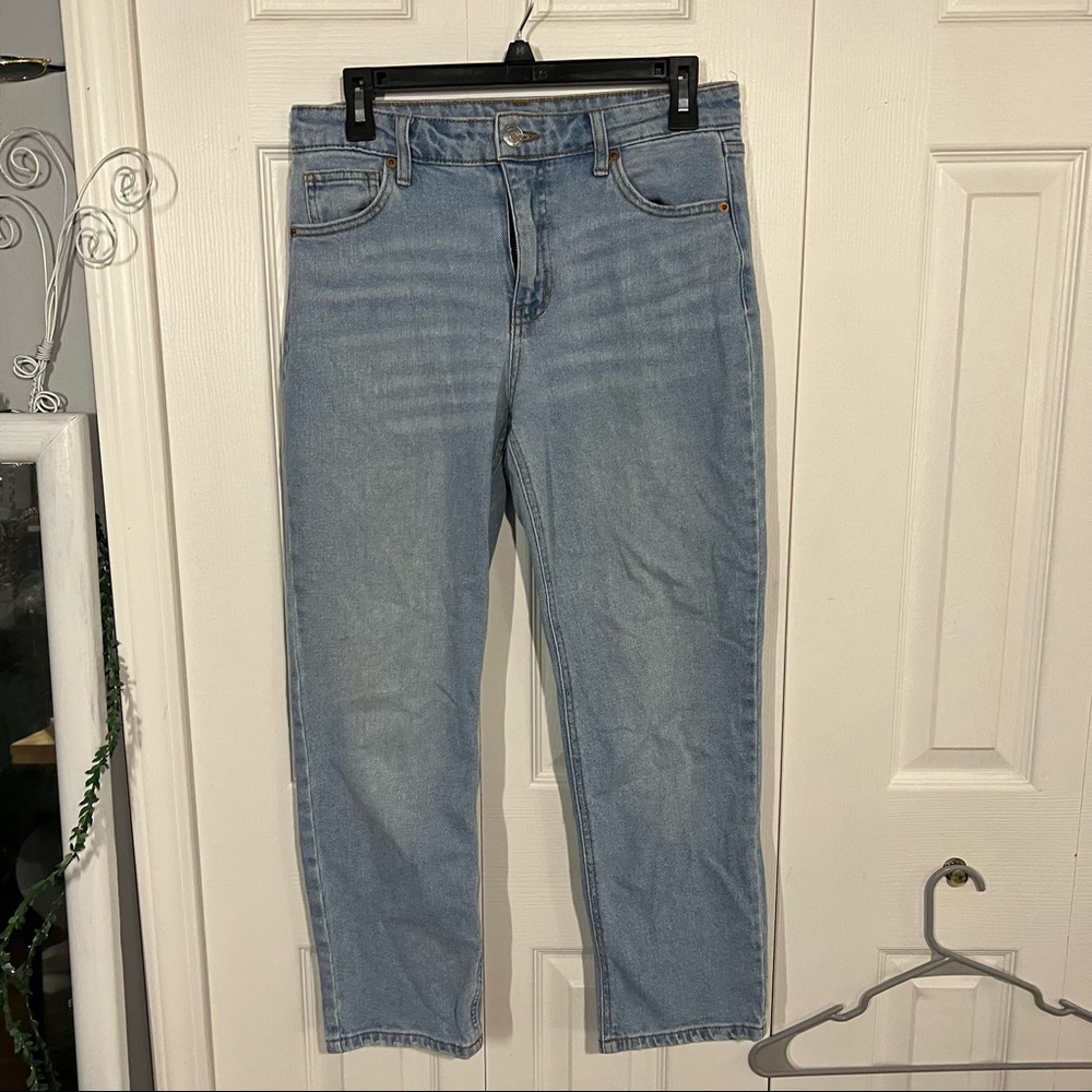 Wild Fable High Rise Straight Ankle Denim Jeans Size 6.